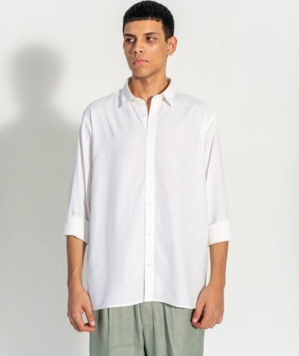 White Relaxed fit shirt