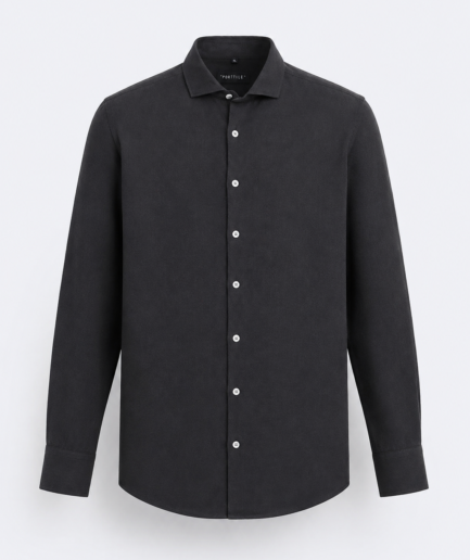 Slate Linen Shirt
