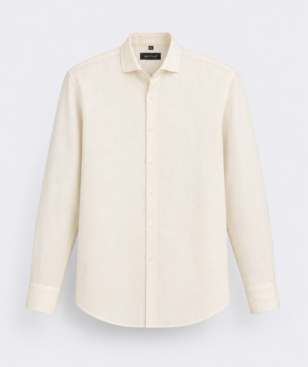 Bone Linen Shirt